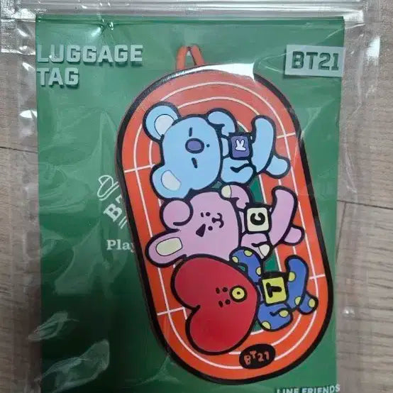 라인프렌즈 BT21 러기지 텍 (캐리어 네임텍)
