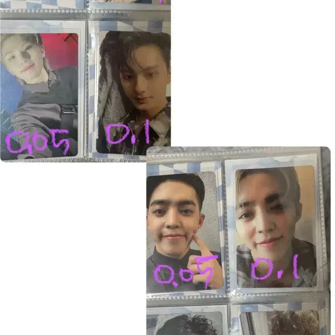 세븐틴 포토카드 일괄