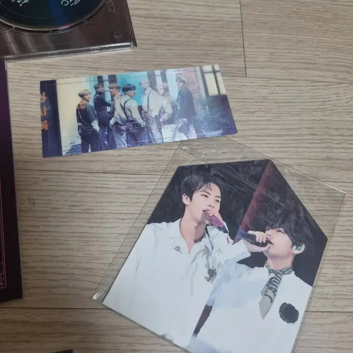 방탄 일본 매직샵 블루레이 지민 인화사진 포함 풀셋 양도.  bts