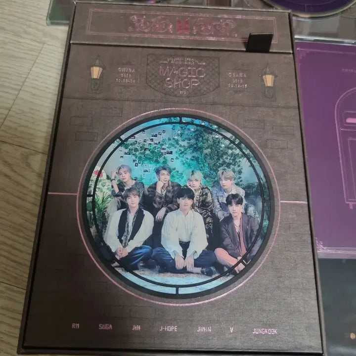 방탄 일본 매직샵 블루레이 지민 인화사진 포함 풀셋 양도.  bts