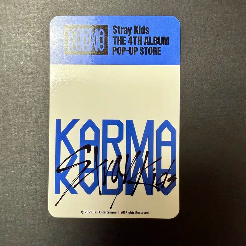 스트레이키즈 카르마 팝업 댄스라차 포카 KARMA 팝업