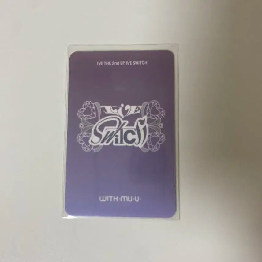 아이브 스위치 해야 위드뮤 2차 럭키드로우 원영