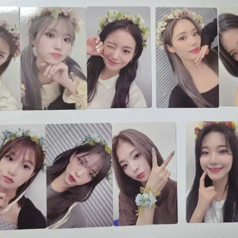 프로미스나인 스디웨 앨범 화관 포카 세트