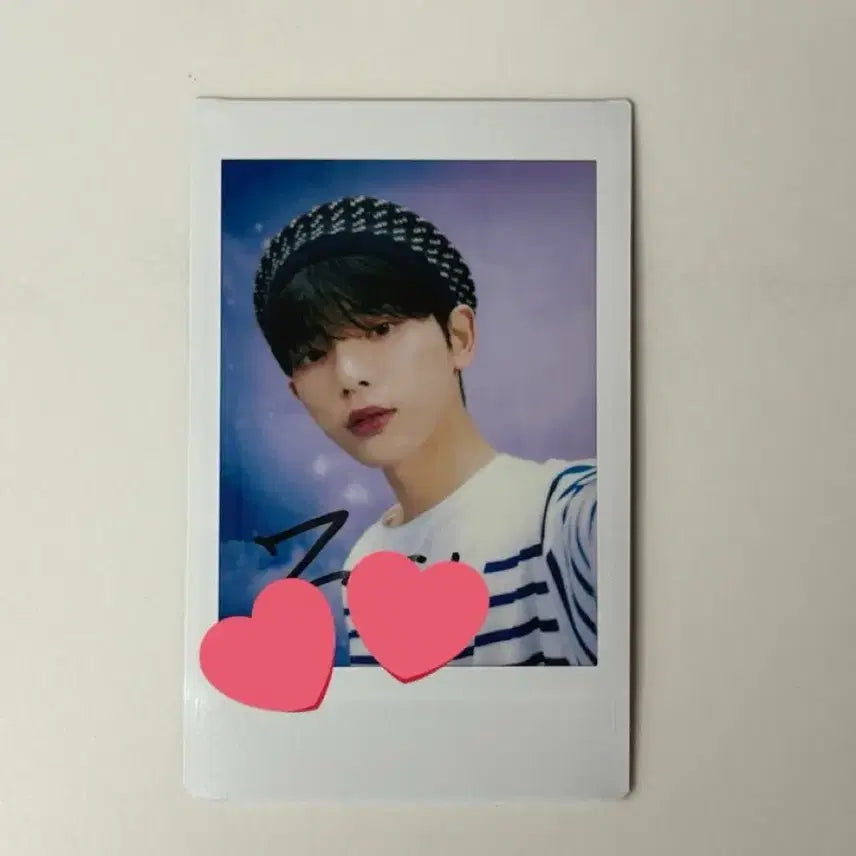 하루아 르네마레 체키 친필폴라