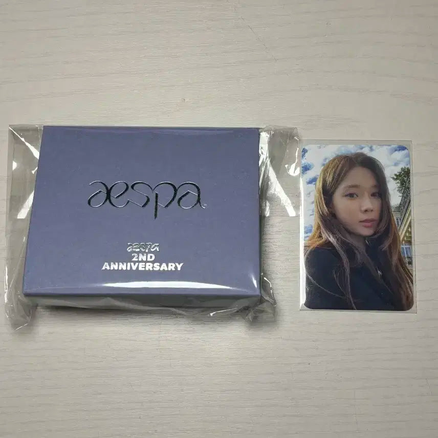 에스파 윈터 2주년 목걸이 포카 풀세트 양도