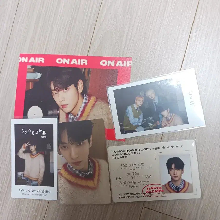 일괄판매 투바투 2024 데코키트 수빈