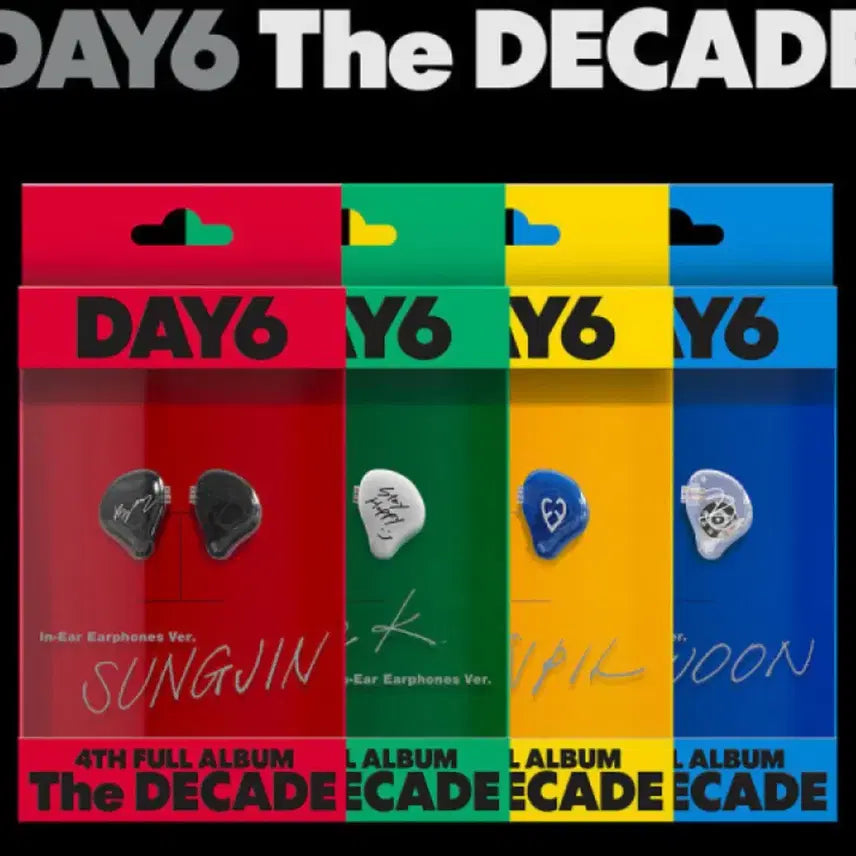 [성진&영케이]DAY6 The Decade 이어폰 앨범