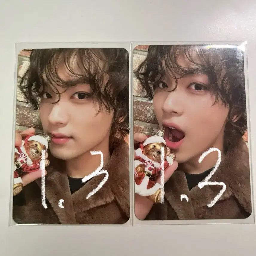 해찬 핑크 크리스마스 포카 양도