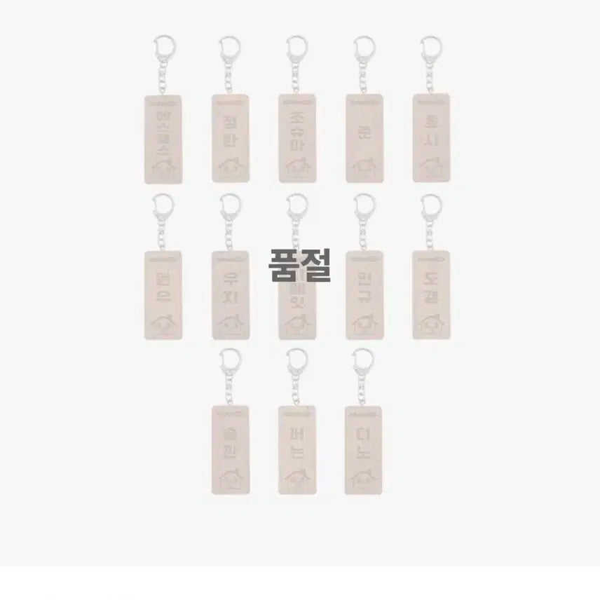 세븐틴 나나민박 키링  도겸 양도