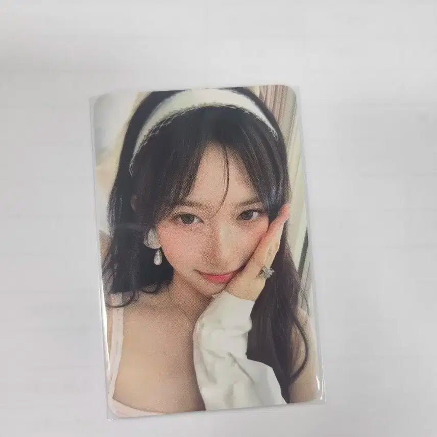 아이브 시크릿 이서 위드뮤 럭키드로우 럭드 포토카드