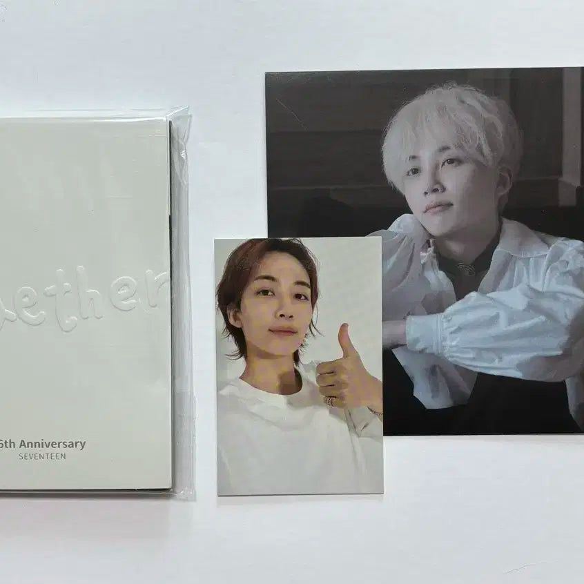세븐틴 6주년 정한 참 & 정한 포카 풀셋 양도 정한 굿즈