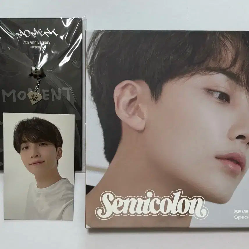 세븐틴 7주년 정한 참 & 정한 포카 풀샛 양도 정한 굿즈