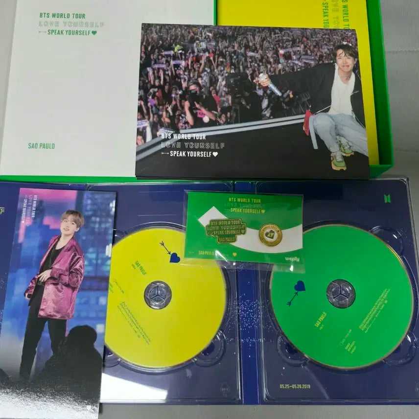 방탄소년단 BTS 럽셀콘 브라질 상파울루 full set 북마크 슈가