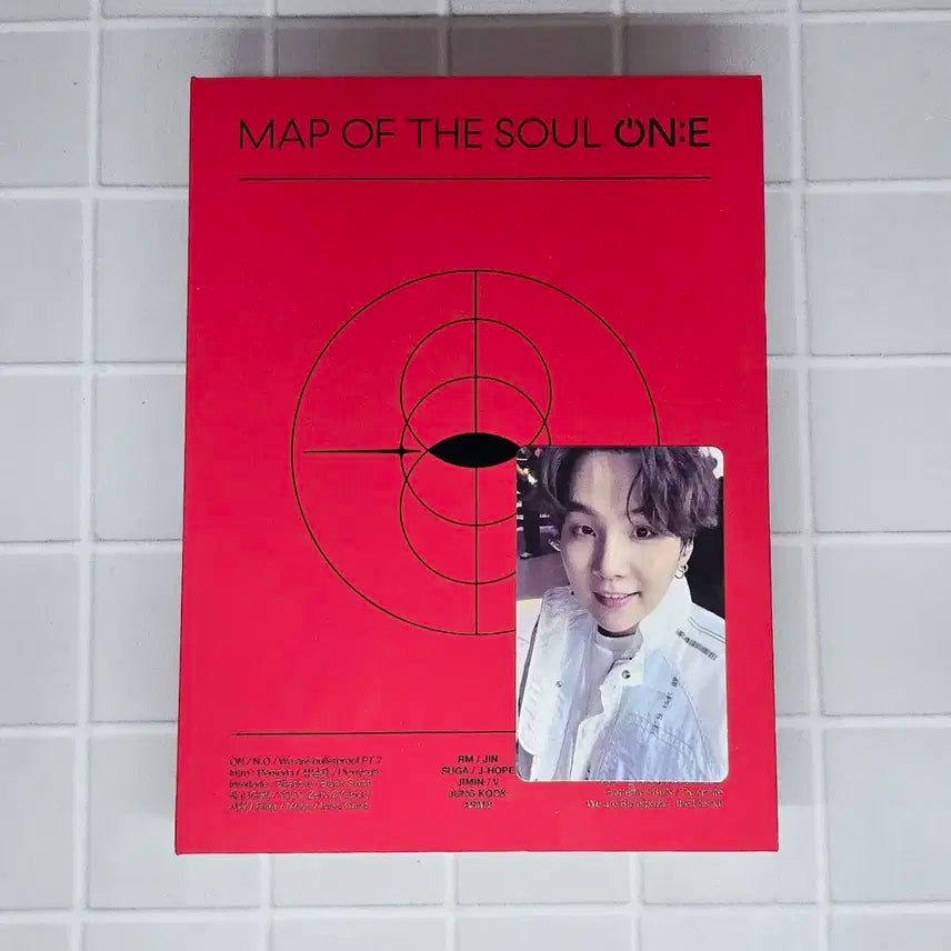 방탄소년단 MOTS 맵솔 DVD 풀셋 슈가 포토카드포함