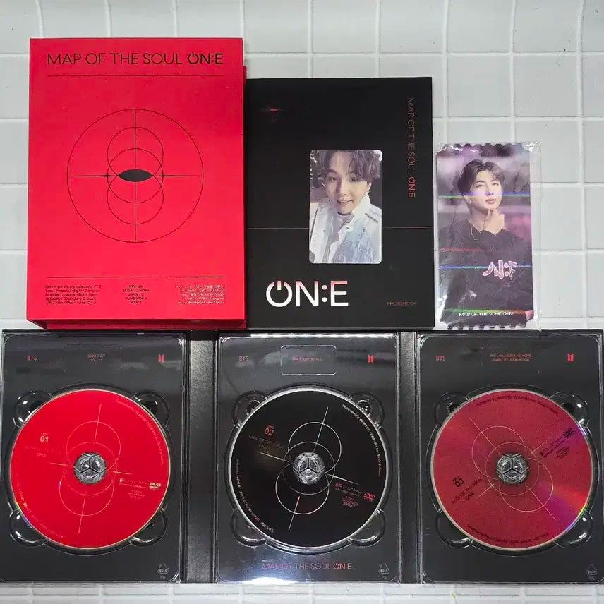 방탄소년단 MOTS 맵솔 DVD 풀셋 슈가 포토카드포함