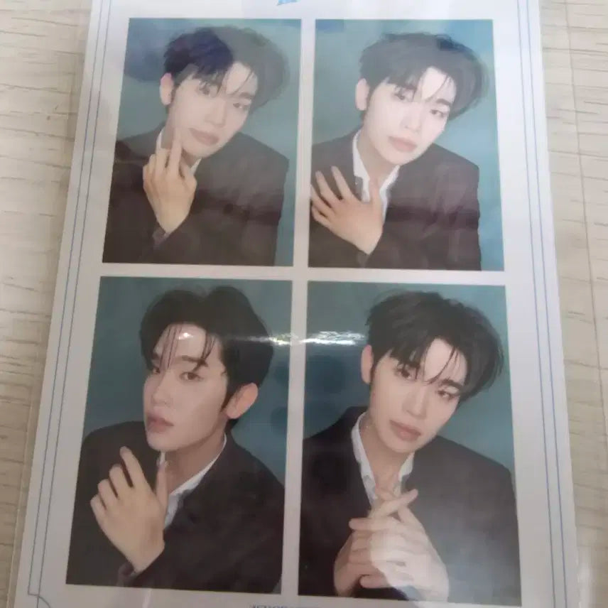 제로베이스원 블루맨션 네컷포토 (태래)