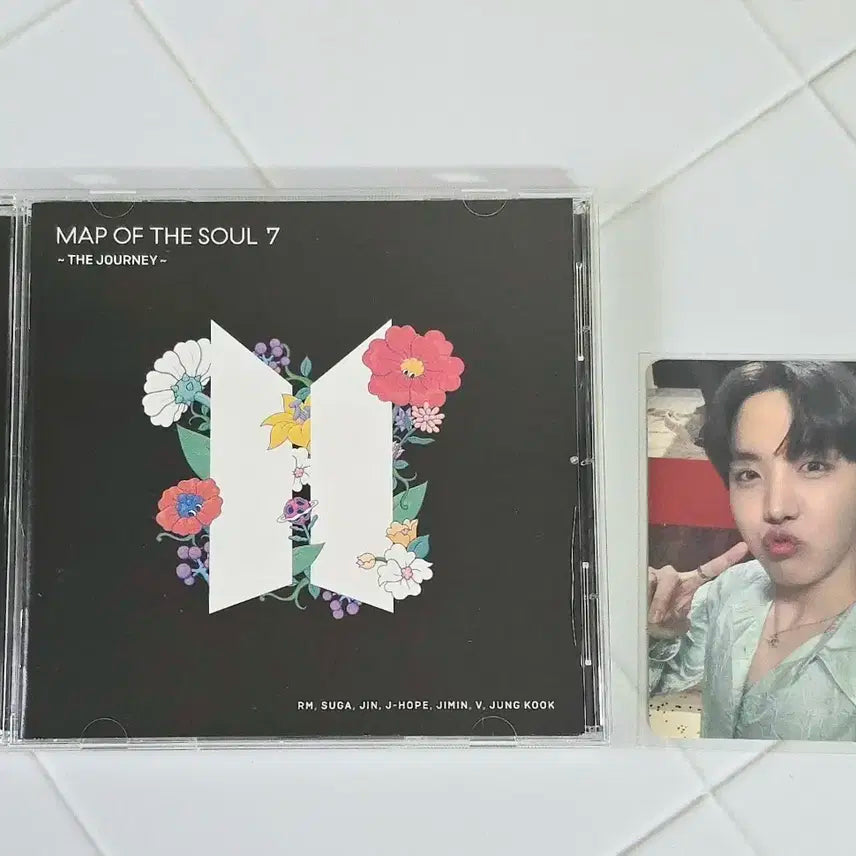 방탄소년단 맵오프더소울 7 재팬 호피포카 + cd