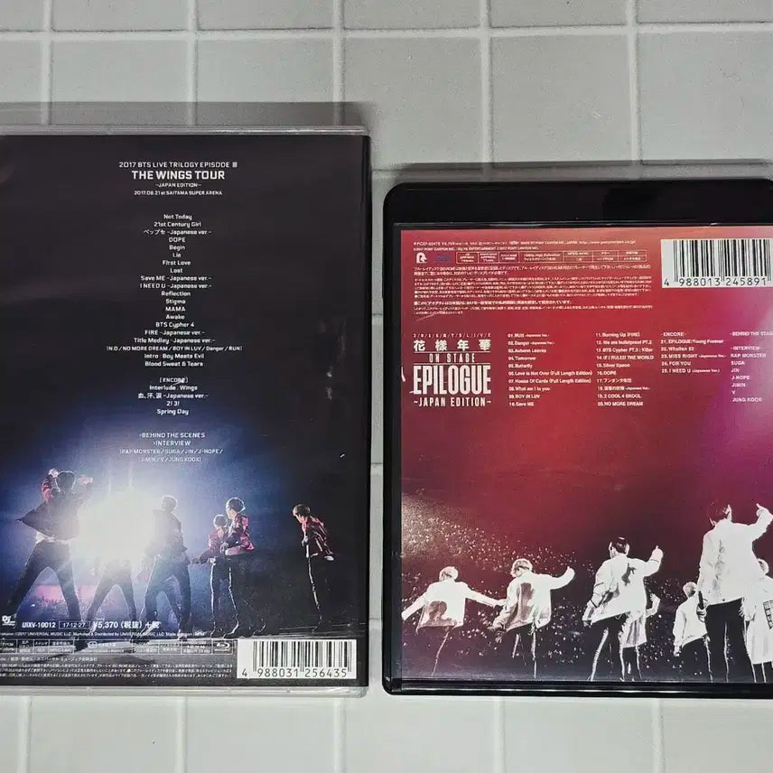 방탄소년단 일본 블루레이 세트 BTS japan blu-ray set