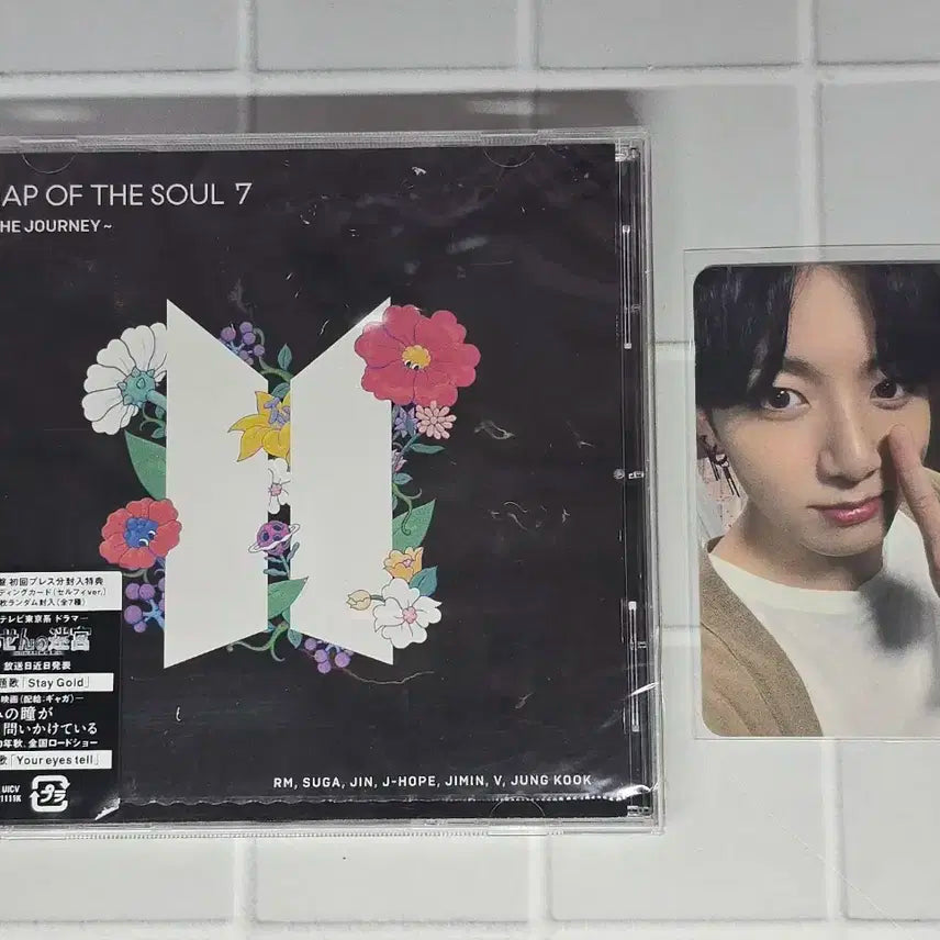 방탄소년단 맵오브더소울 7 일본 정국 포토카드 + CD BTS JAPAN