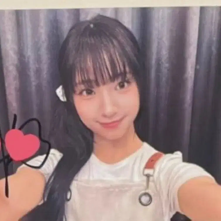 유니스 방윤하 싸인폴라로이드+싸인포카 양도합니다