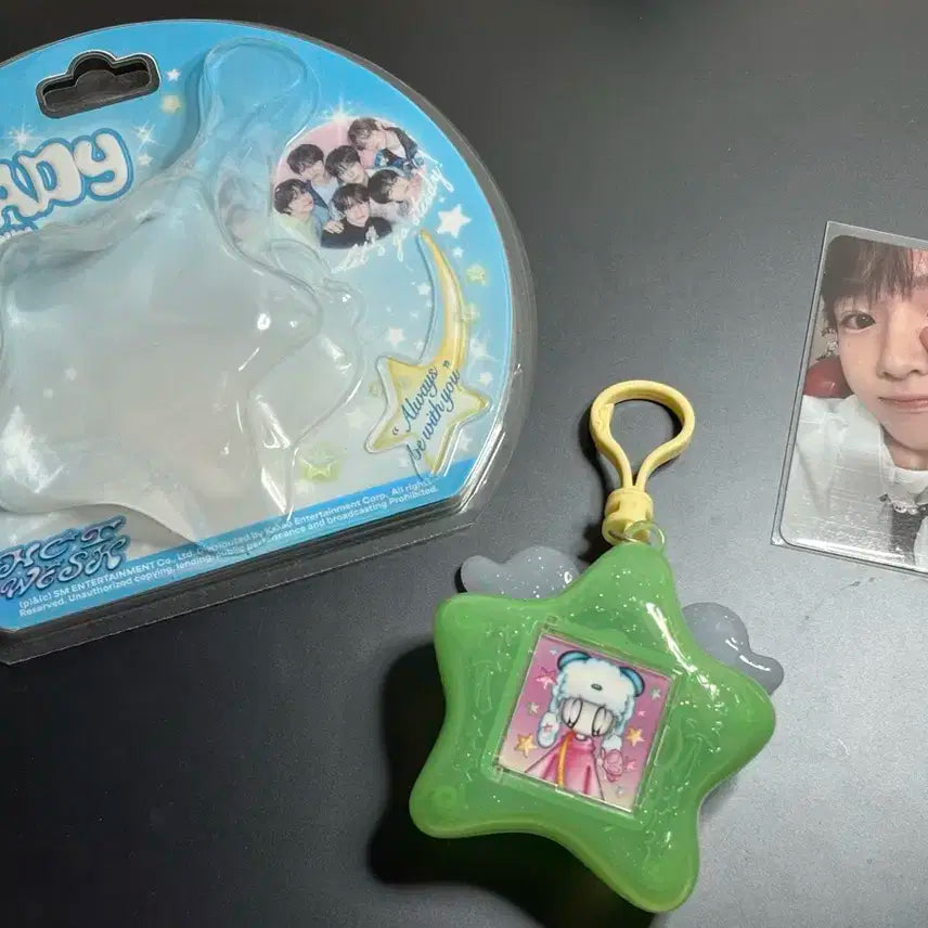 엔시티위시 메모리키링 사쿠야 풀셋  B타입 키링버전앨범