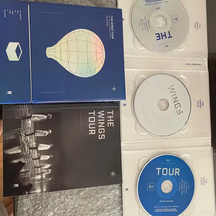 방탄 BTS 윙즈 DVD +슈가 포카