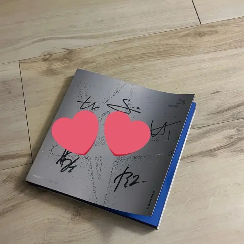 투바투 사인 앨범 양도