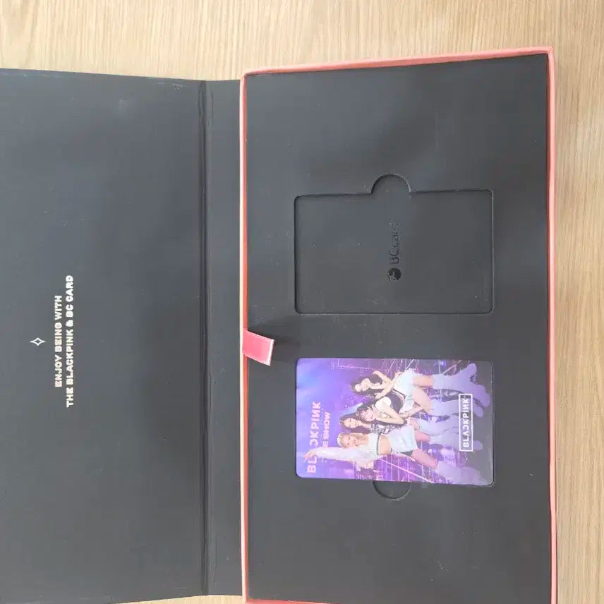 블랙핑크 비씨카드 콜라보 한정판 포토카드