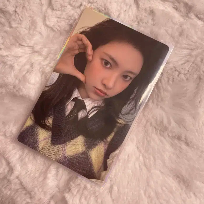 아일릿 bomb 글릿반 윤아 포토카드 앨범