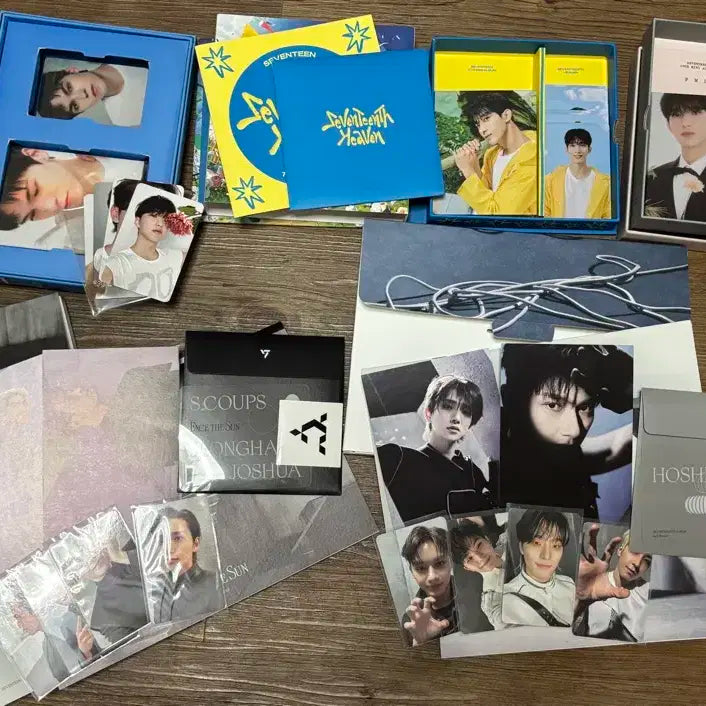 세븐틴 앨범 일괄 양도 + 포카드볼 바인더 + 비공굿 + 인형