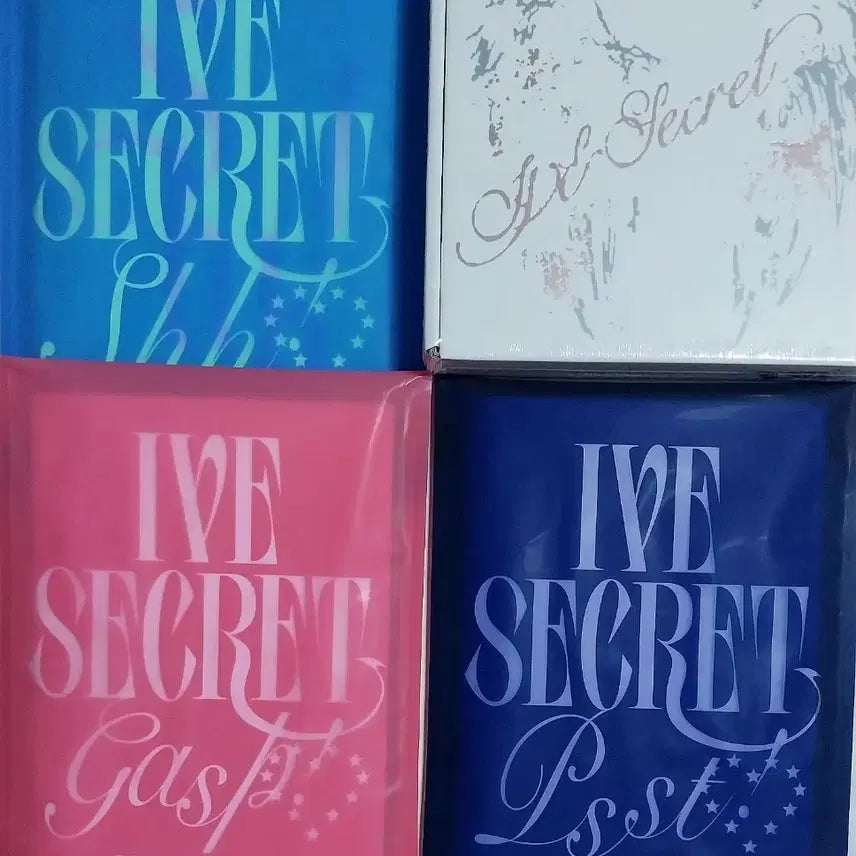 아이브 시크릿 미개봉 4종 세트 IVE SECRET