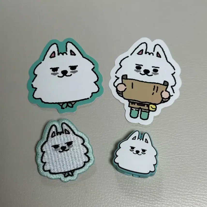 투바투 뿔바투 최용멍 수빈 케이블 프로텍터+스티커+럭드 와펜