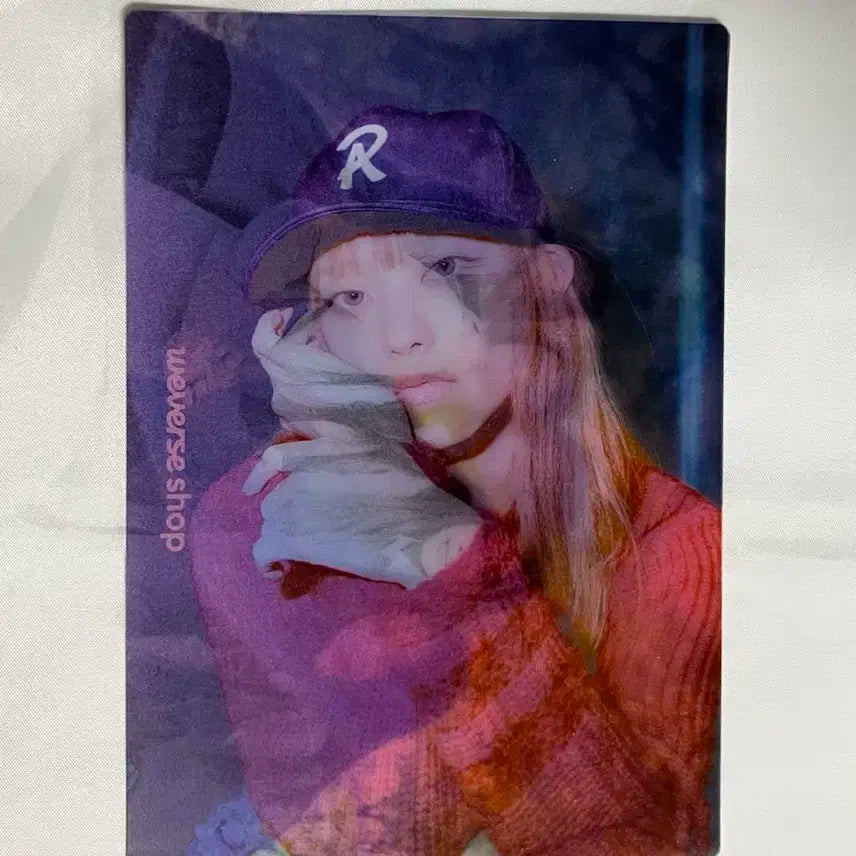 뉴진스 위버스 특전 렌티큘러 해린