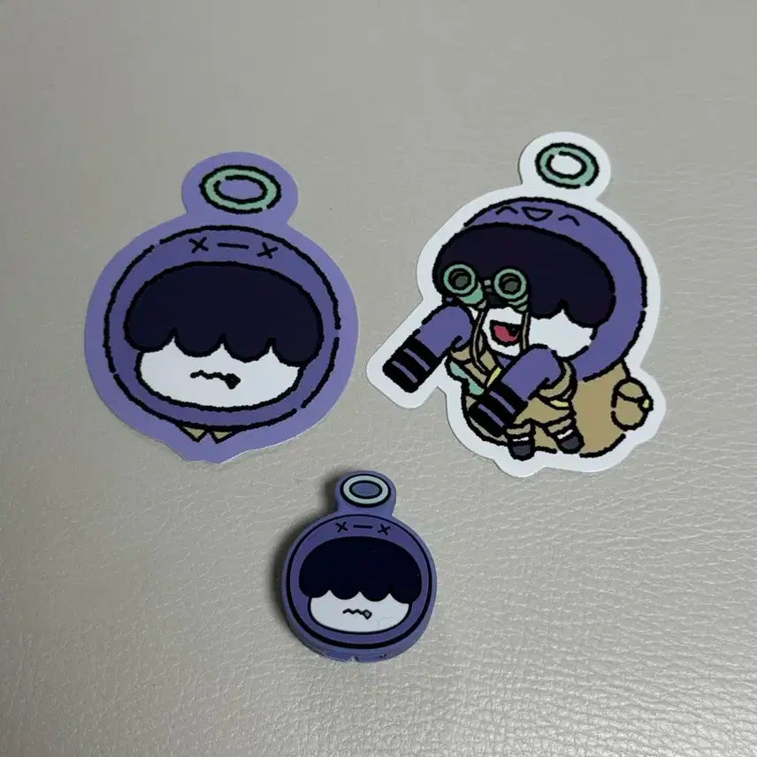 투바투 뿔바투 흠냐링 휴닝카이 케이블프로텍터+스티커