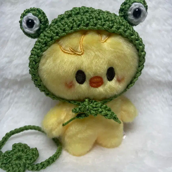 스트레이키즈, 뽁아리 맞춤모자, 개구리모자, 네잎크로버, 손뜨개