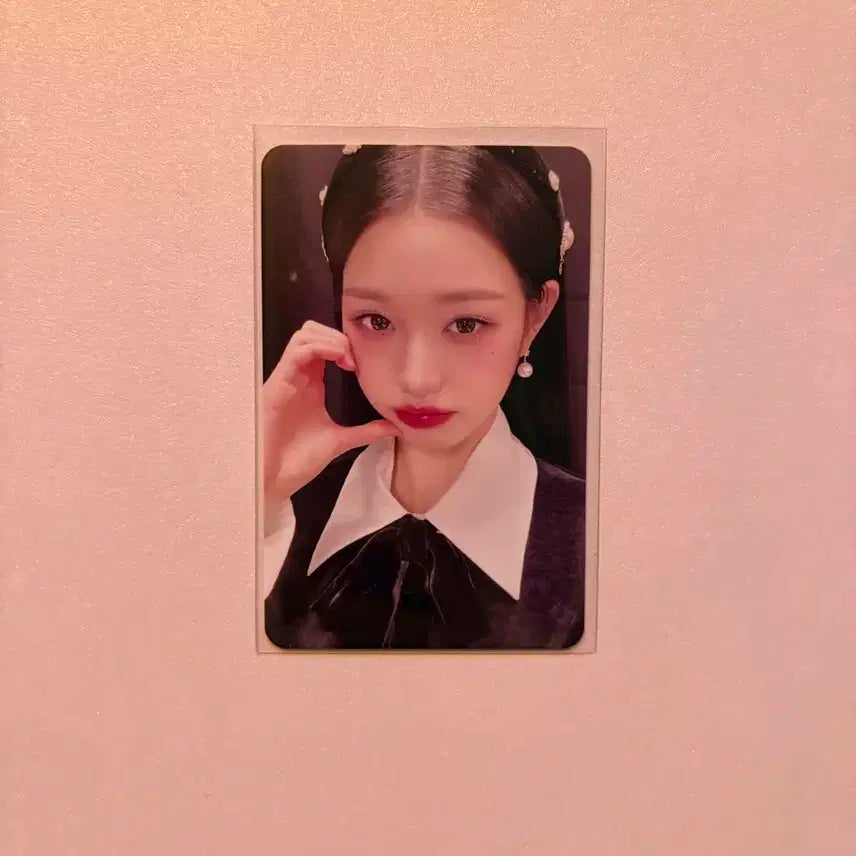 폭덤) 아이브 팬콘 프롬퀸 원영 포카