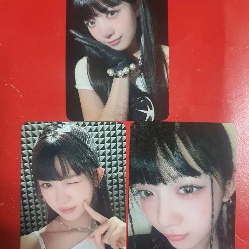 베이비돈크라이 쿠미 아육대 3종 포카세트