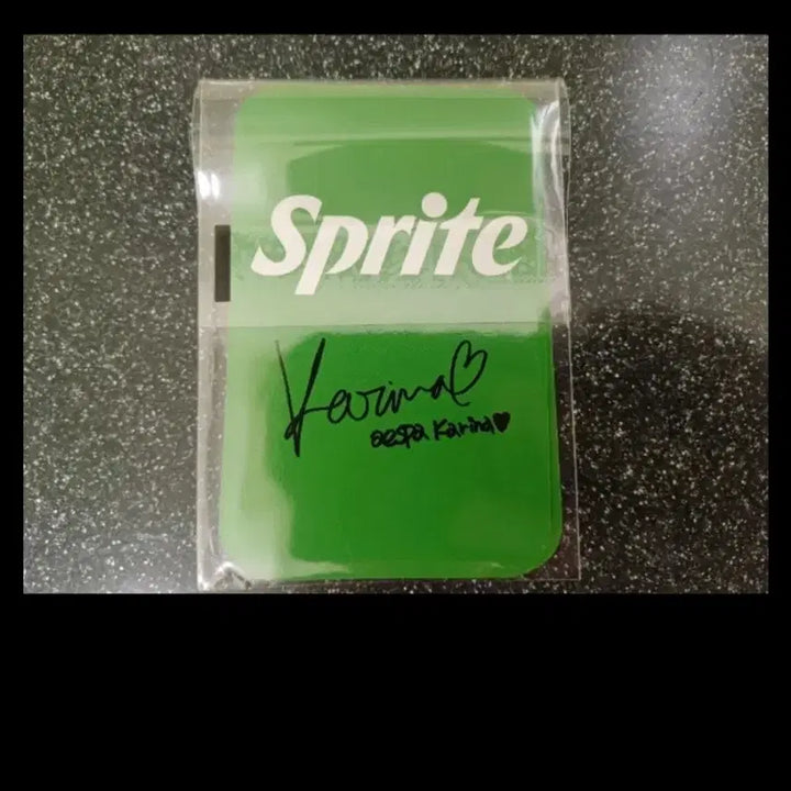 카리나 스프라이트 포토카드 24년