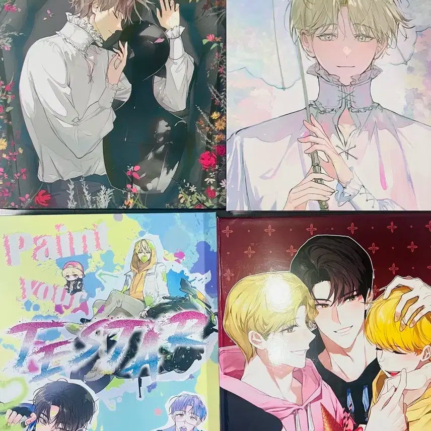 데못죽 a4 포카 프박 바인더 4개 일괄