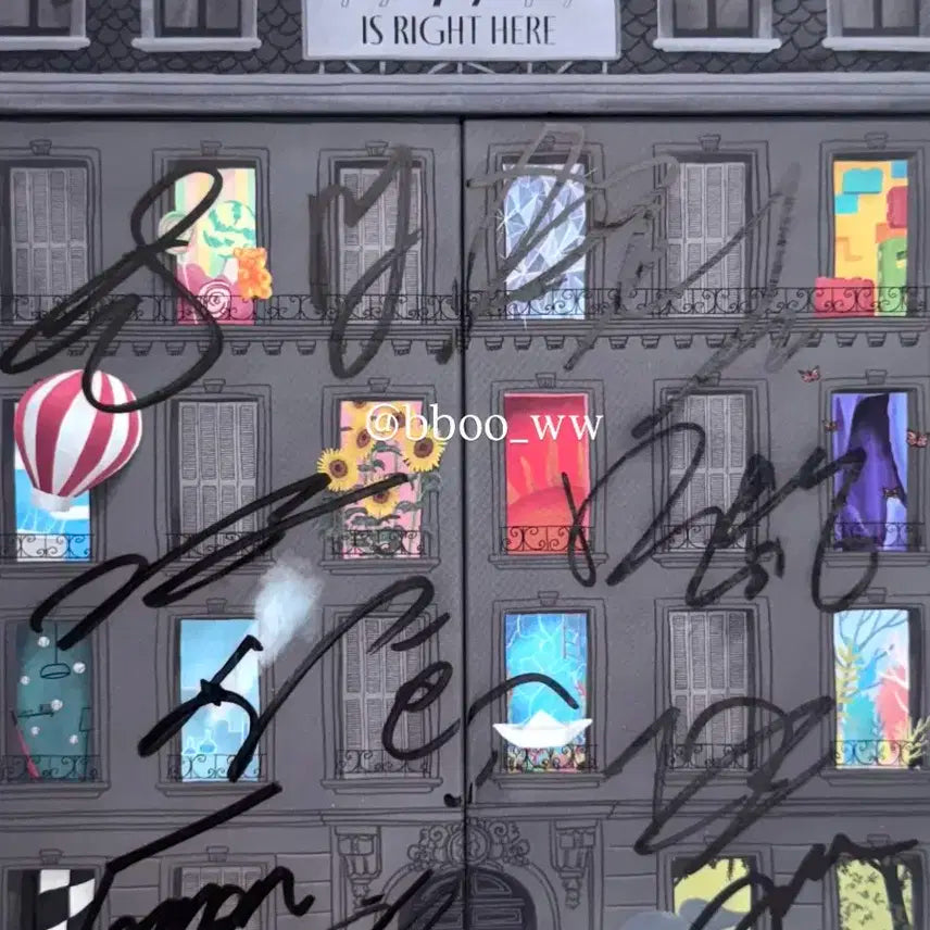 세븐틴 17 IS RIGHT HERE 친필 싸인 앨범 양도