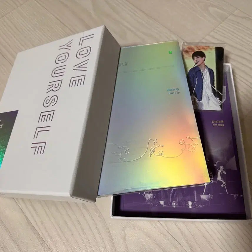 방탄소년단 럽셀 뉴욕 블루레이 정국포카