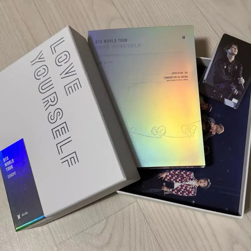 방탄소년단 럽셀 유럽 블루레이 정국포카
