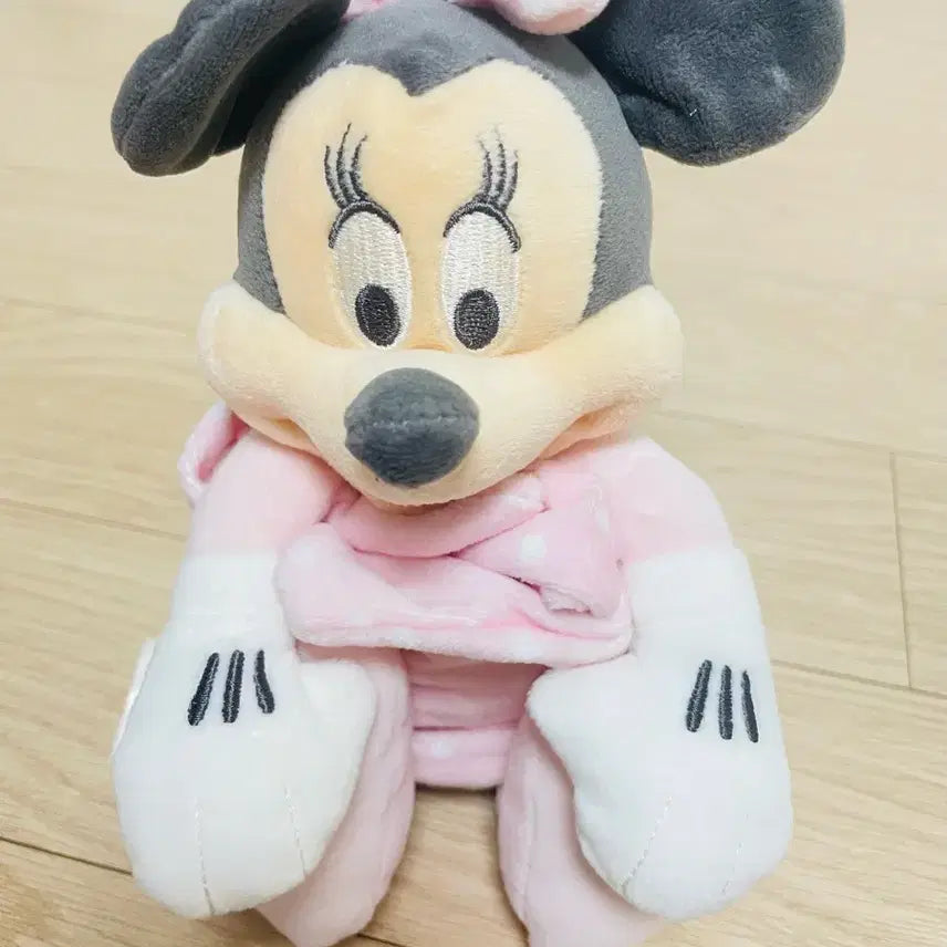 디즈니 베이비 미니마우스 애착인형