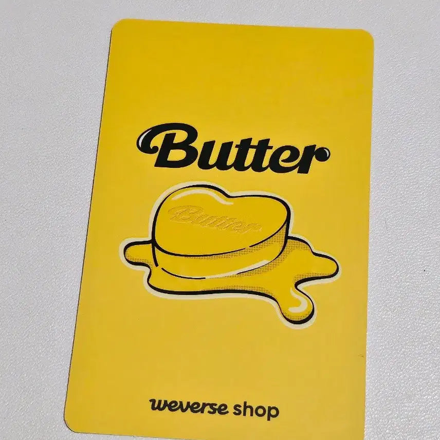 BTS 방탄 정국 버터 위버스 Butter 포카
