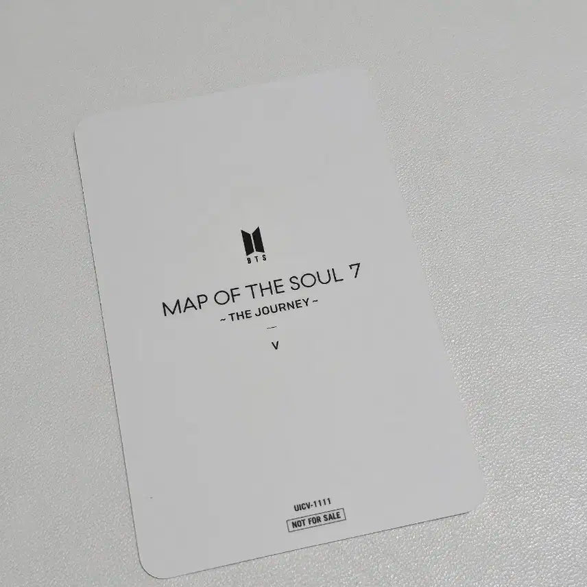 BTS 뷔 태형 맵솔 Map of the soul7 포카