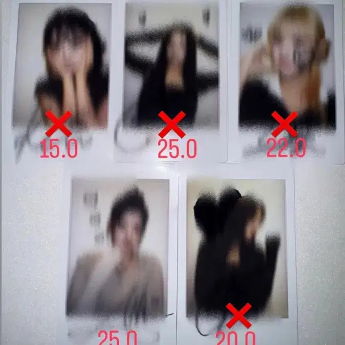 피프티피프티 아육대 미공개 싸인 폴라로이드 포카 양도