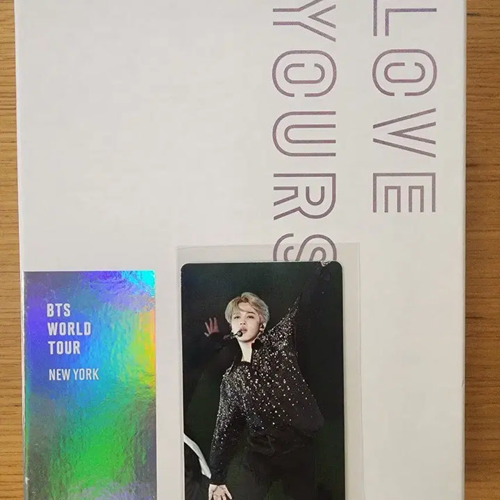 방탄 bts 럽셀콘 뉴욕 블루레이 지민포카 포함