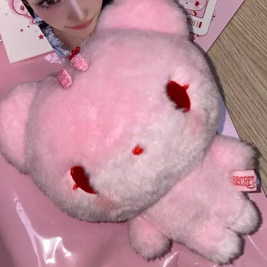 단순개봉) 아이브 시크릿 인형 키링 앨범 xoxz 이서 이랑이