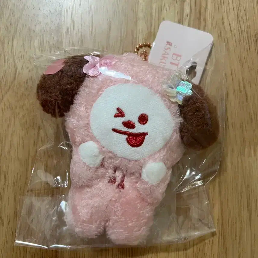 BT21 일본 사쿠라 벚꽃 치미 마스코트 키링