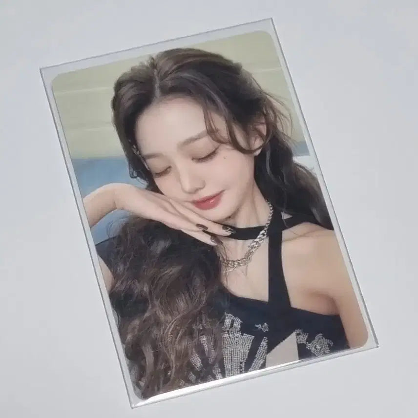 아이브 원영 2025 일본 비올라잇 CD shop 럭드 포카